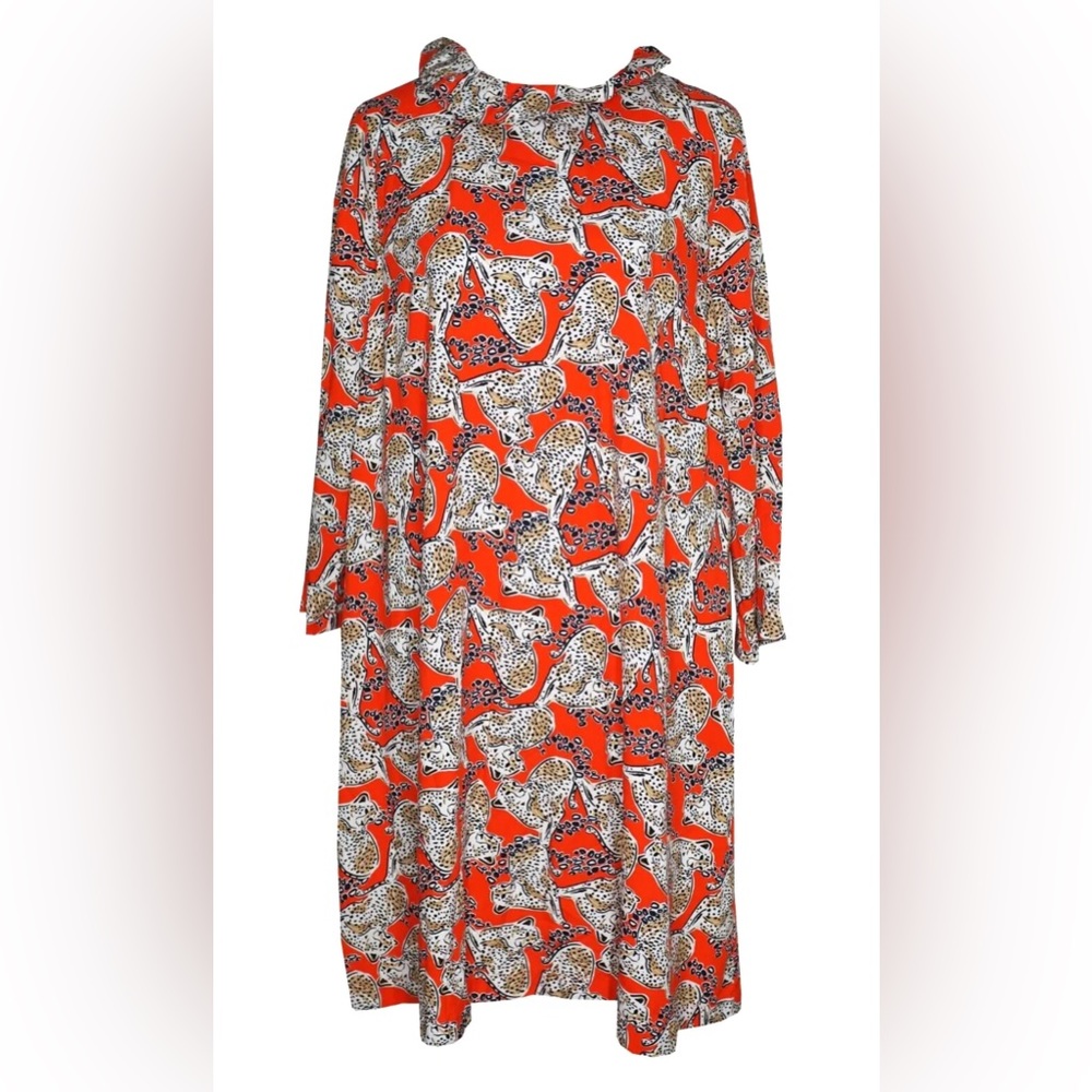 Crown and Ivy Cheetah Print Dress